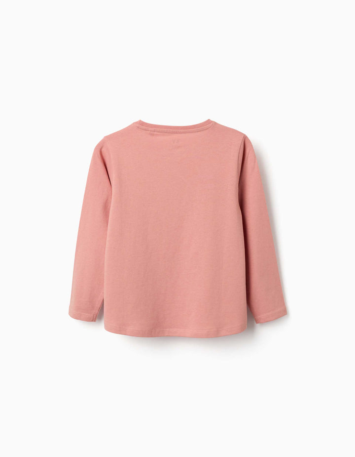 Camiseta art and nature rosa - Imagen 2