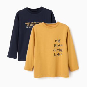 Pack 2 camisetas the mind is the limit