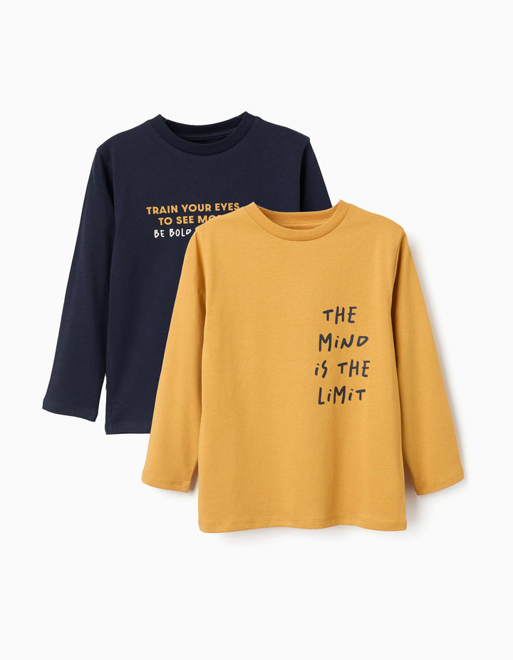 Pack 2 camisetas the mind is the limit
