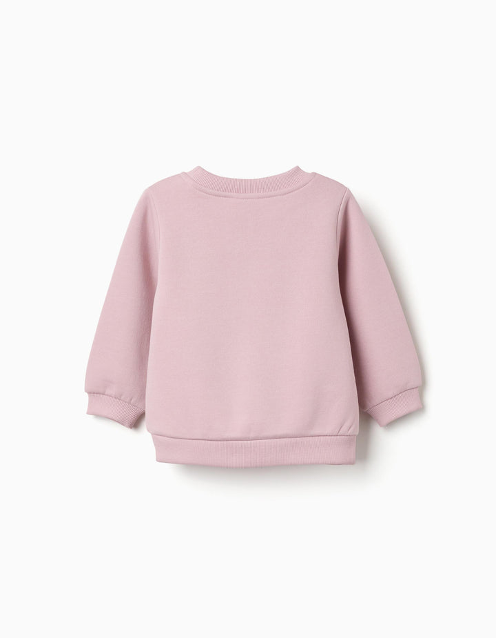 Sudadera bebé formas lila - Imagen 2