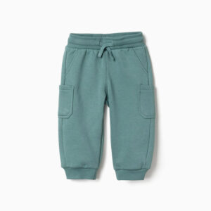 Pantalón de chándal cargo bebé niño verde