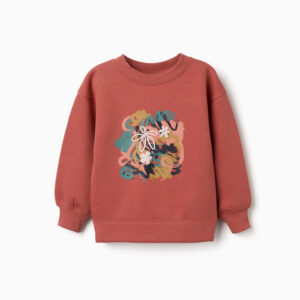 Sudadera terracota naturaleza