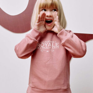 Sudadera academie royale rosa