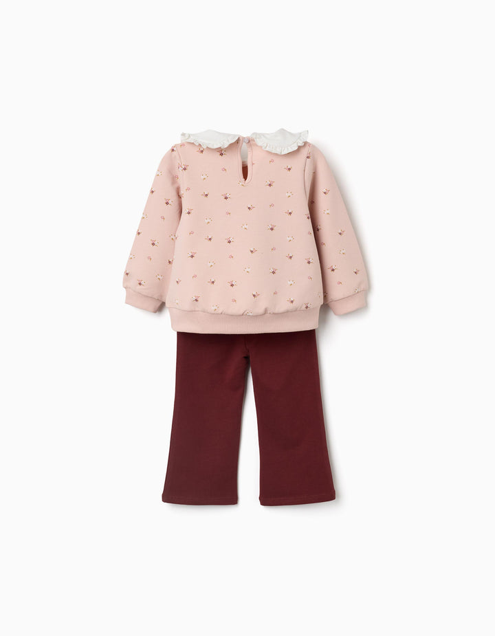 Conjunto de sudadera cuello y pantalón caldera - Imagen 3