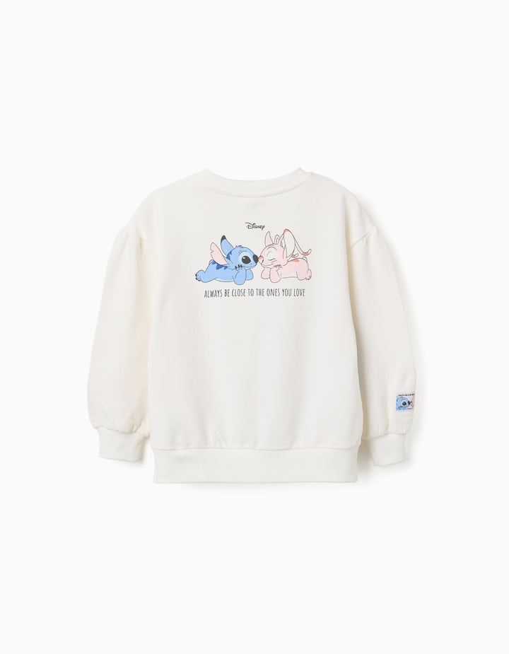 Sudadera estampado de Stitch y Angel - Imagen 2