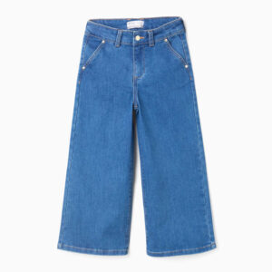 Pantalón wide leg denim