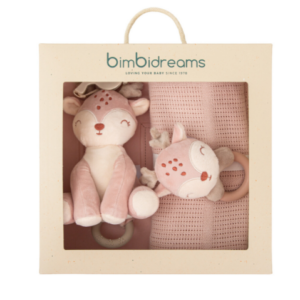 Manta de punto con peluches - Set regalo Monet