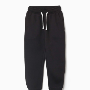 Pantalón felpita cordón negro