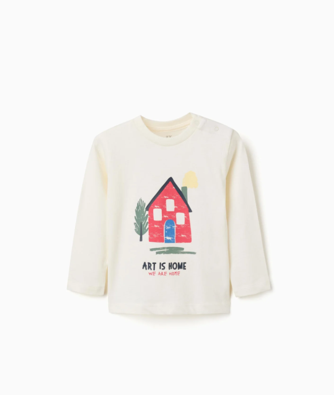 Camiseta casita bebé