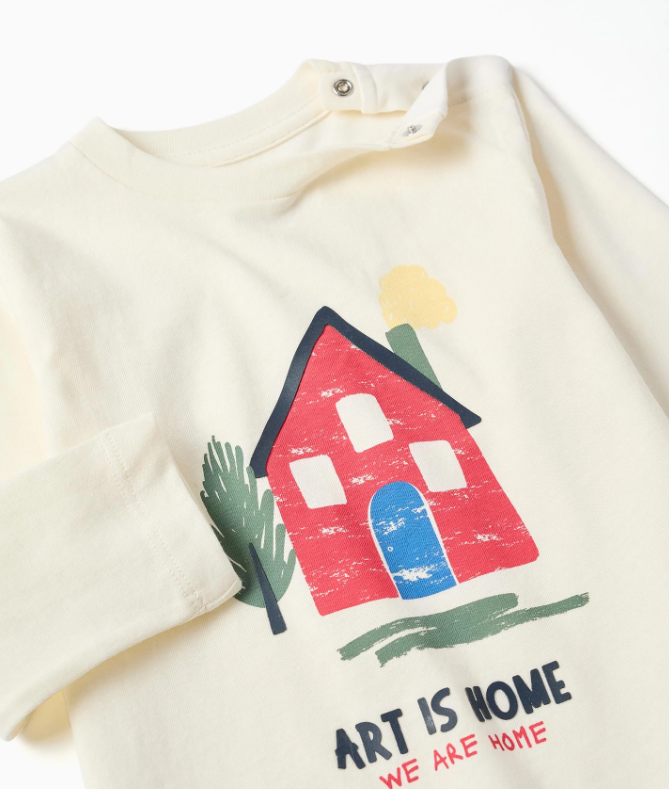 Camiseta casita bebé