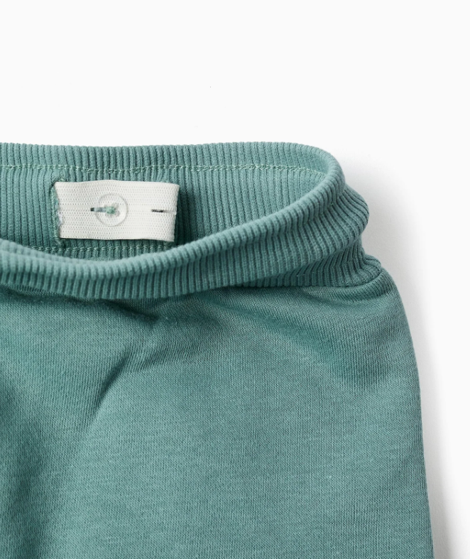 Pantalón felpita azul verdoso - Imagen 3